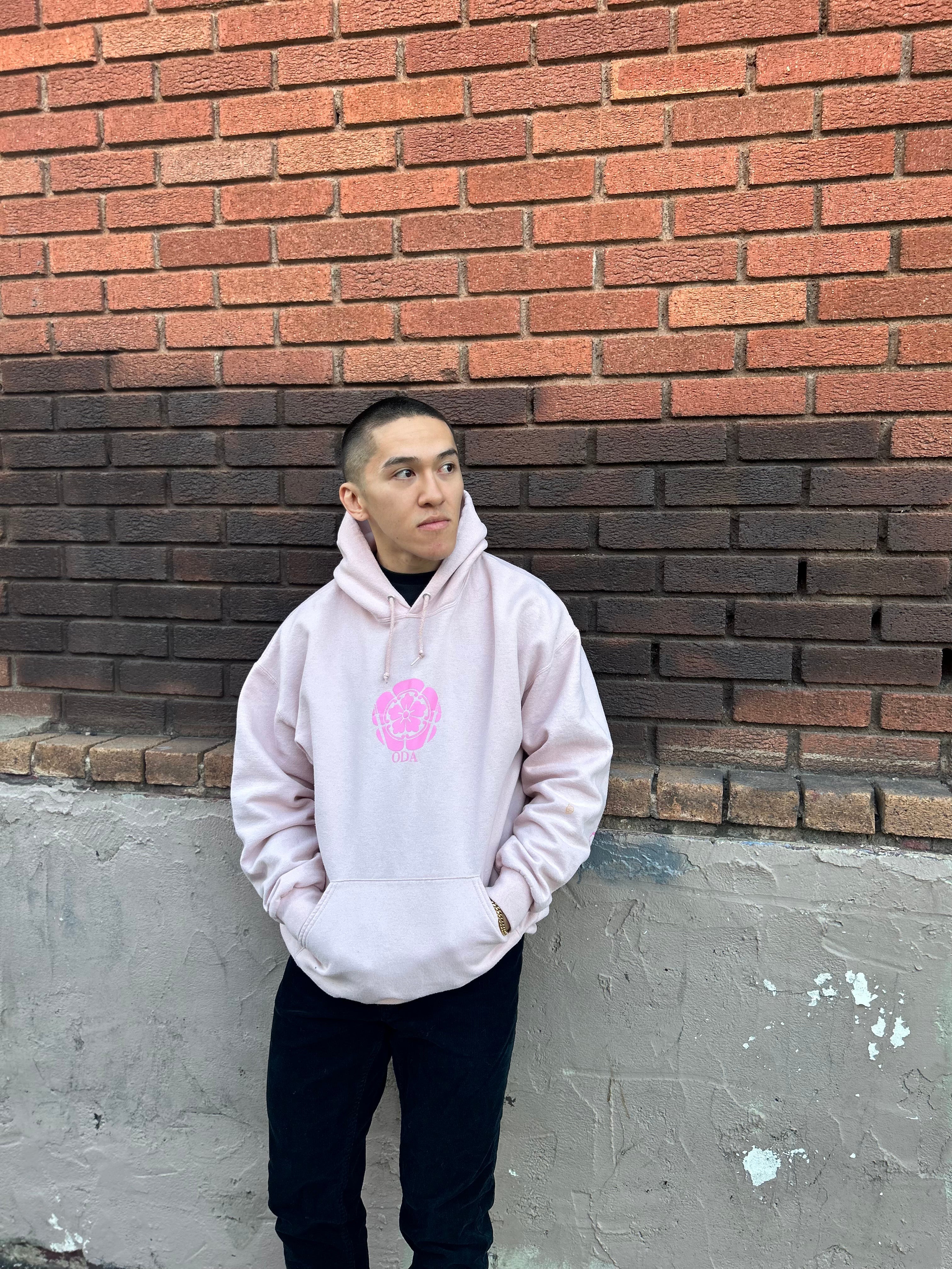 Blush best sale pink hoodie